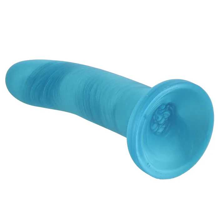 ns novelties Royals Charlie 6 Inch Soft Silicone Dildo in Teal Dildos