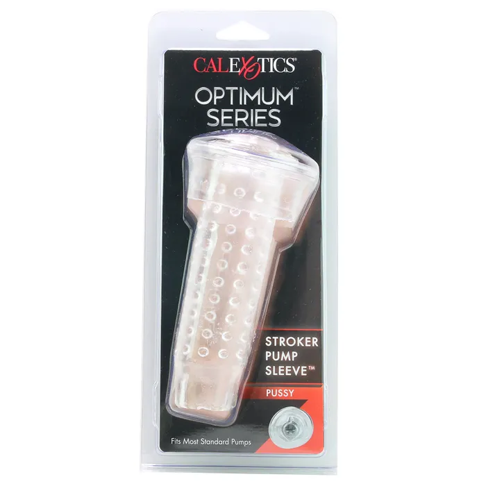 Optimum Series Pussy Stroker Pump Sleeve CalExotics Male Sex Toys Optimum Series Pussy Stroker Pump Sleeve CalExotics Male Sex Toys
