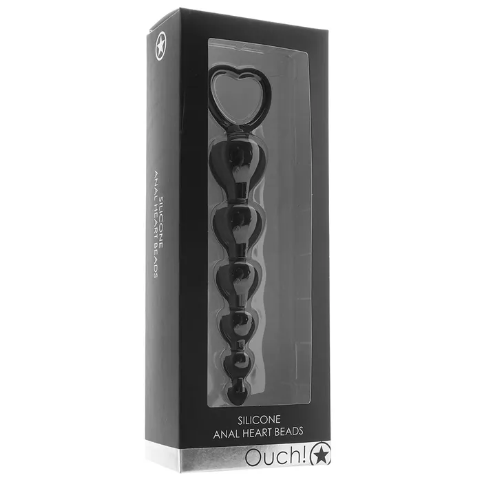 Ouch Anal Heart Beads Shots Toys Anal Ouch Anal Heart Beads Shots Toys Anal