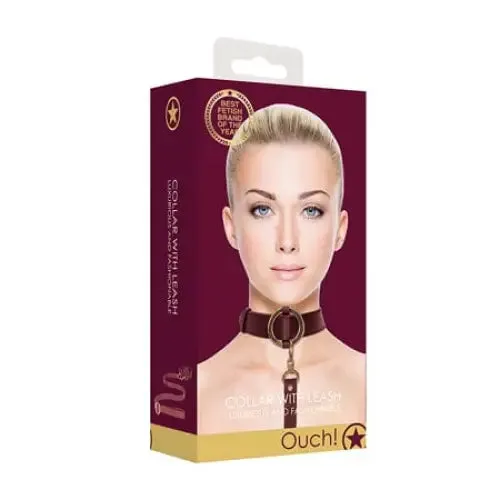 Ouch Halo Collar With Leash SHOTS AMERICA Couples