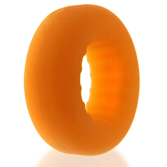 Oxballs AXIS Rib Grip Cockring Orange Oxballs Male Sex Toys