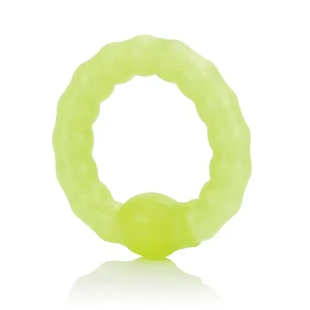 Pearl Beaded Prolong Ring CalExotics Male Sex Toys Pearl Beaded Prolong Ring CalExotics Male Sex Toys