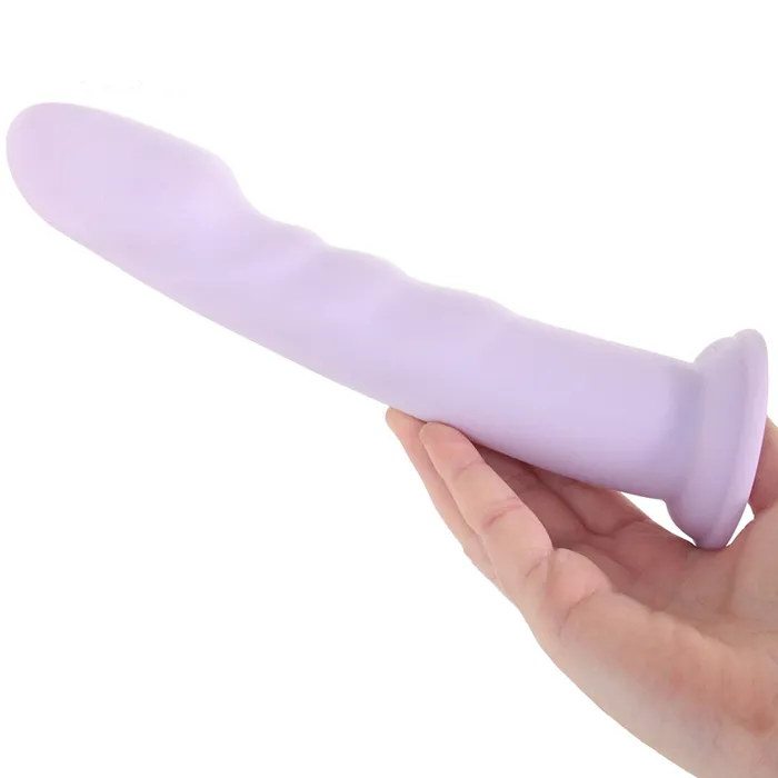 Pipedream Female Sex Toys Dillio Platinum Super Eight Dildo in Lavender