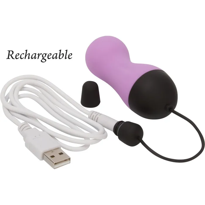 PowerBullet Female Sex Toys PowerBullet Remote Control Vibrating Egg Purple