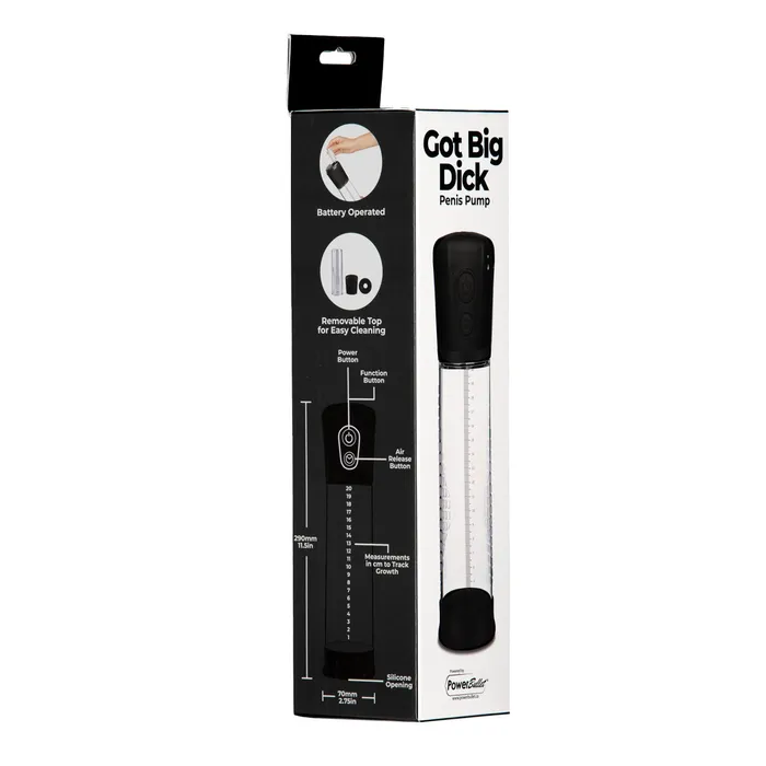 PowerBullet Male Sex Toys PowerBullet Got Big Dick GBD Penis Pump