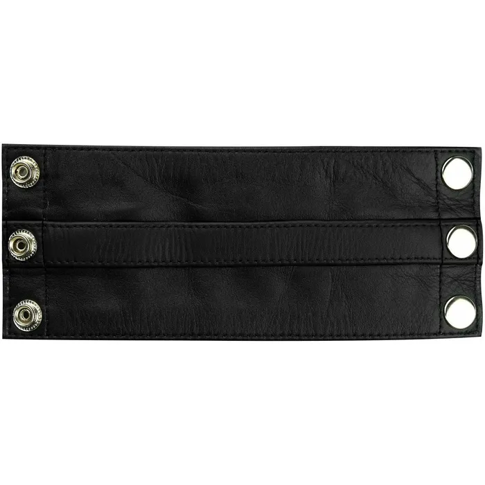 Prowler RED Leather Wrist Wallet Black XL Prowler Restraints