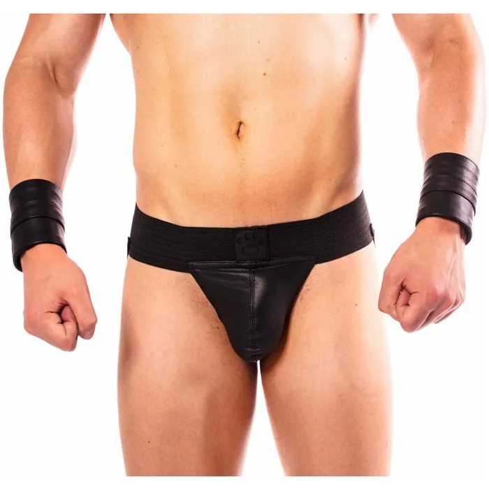 Prowler RED Leather Wrist Wallet Black XL Prowler Restraints