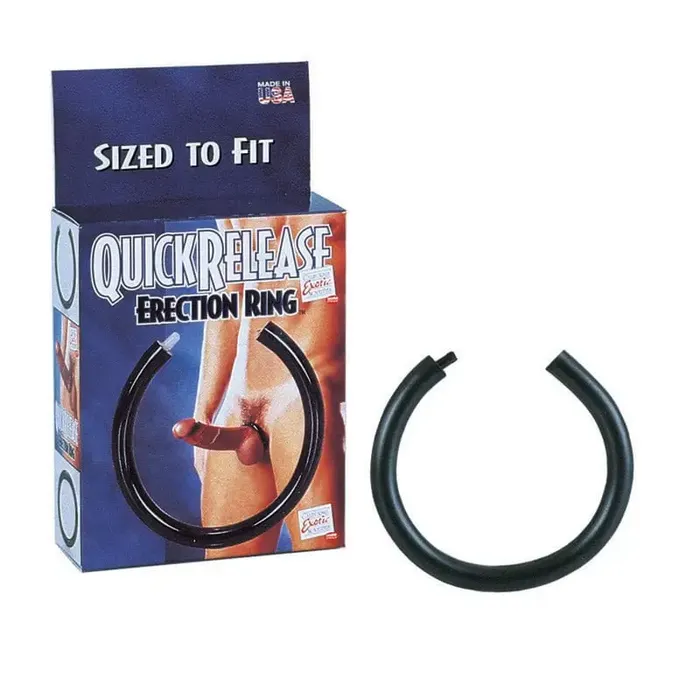 Quick Release Erection Ring CalExotics Male Sex Toys