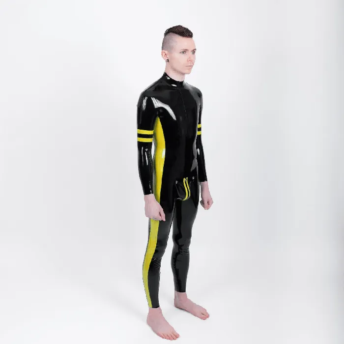 REGULATION Streak Side Panel Catsuit Vibrators