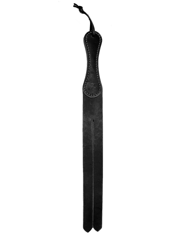 Restraints 6Whips Tawse Leather Paddle 6Whips