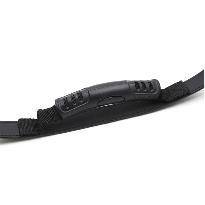 Restraints Kinky Puppy Black Wrist Cuffs with a Pull Handle