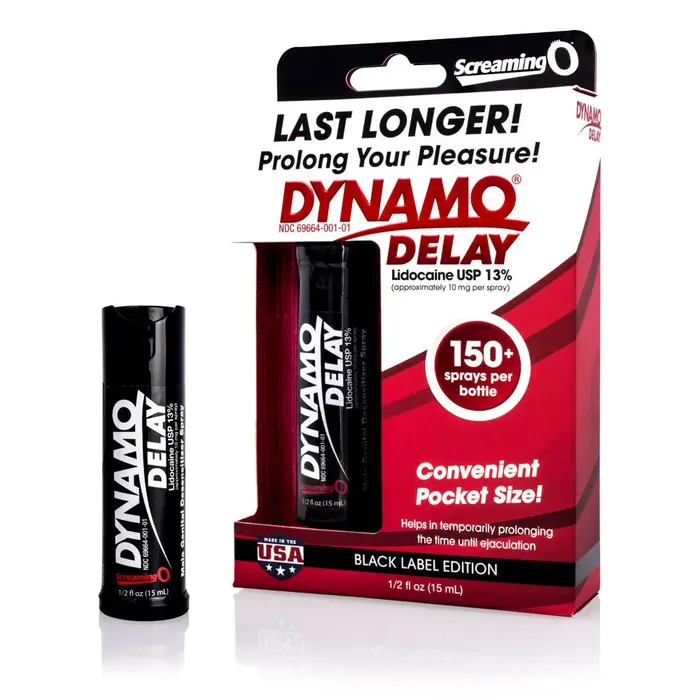 Screaming O Anal d Screaming O Dynamo Delay S Black Series eaches