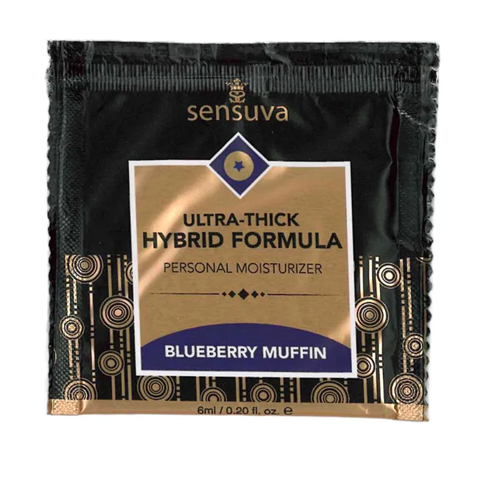 Sensuva Female Sex Toys Sensuva UltraThick Hybrid Formula Personal Moisturizer Blueberry Muffin Foil 6ml020 fl oz Sensuva Female Sex Toys Sensuva UltraThick Hybrid Formula Personal Moisturizer Blueberry Muffin Foil 6ml020 fl oz