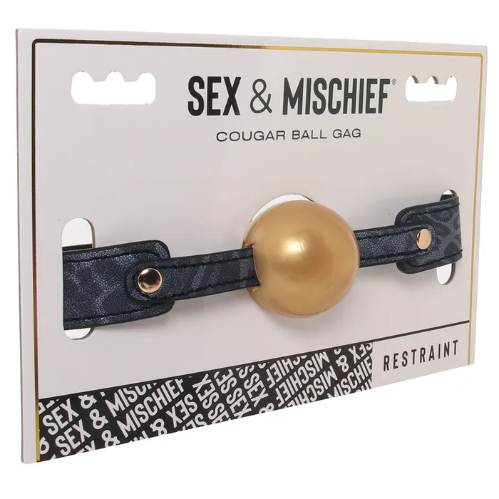 Sex Mischief Cougar Ball Gag Sportsheets Couples