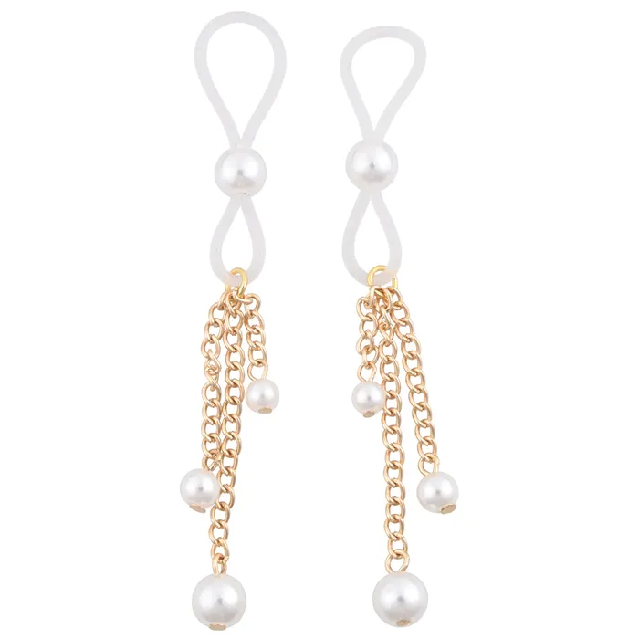 Sex Mischief Pearl Nipple Ties Sportsheets Couples
