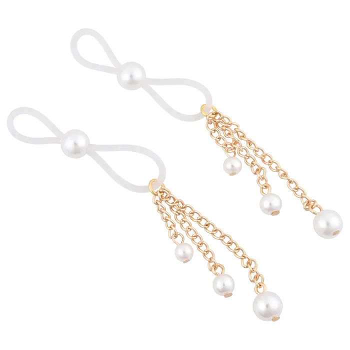 Sex Mischief Pearl Nipple Ties Sportsheets Couples