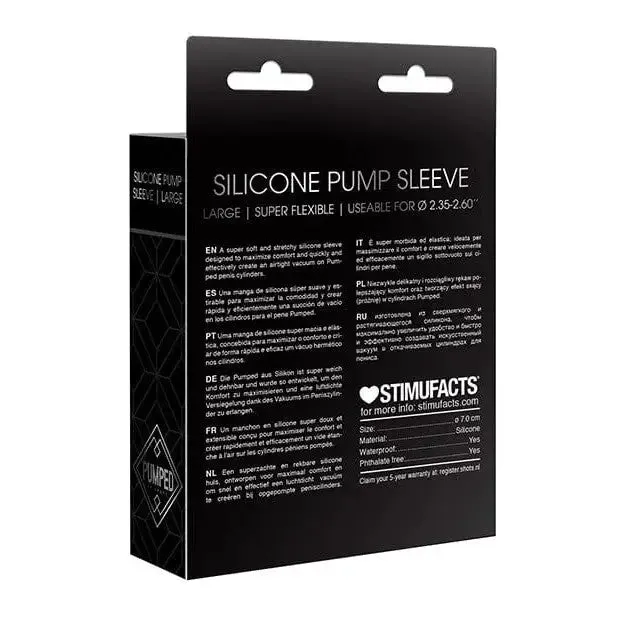 Shots America Shots Pumped Sleeve Male Sex Toys Shots America Shots Pumped Sleeve Male Sex Toys