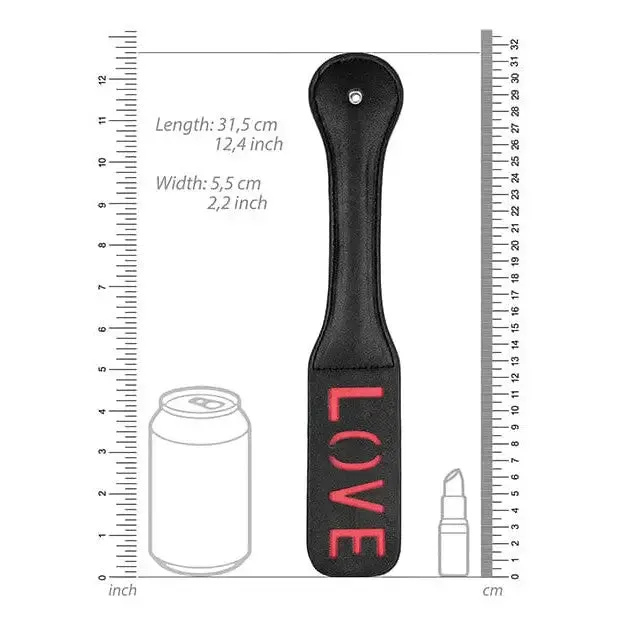Shots Ouch Love Paddle Black SHOTS AMERICA Vibrators Shots Ouch Love Paddle Black SHOTS AMERICA Vibrators