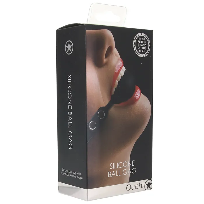 Shots Toys Male Sex Toys Ouch Silicone Ball Gag Shots Toys Male Sex Toys Ouch Silicone Ball Gag
