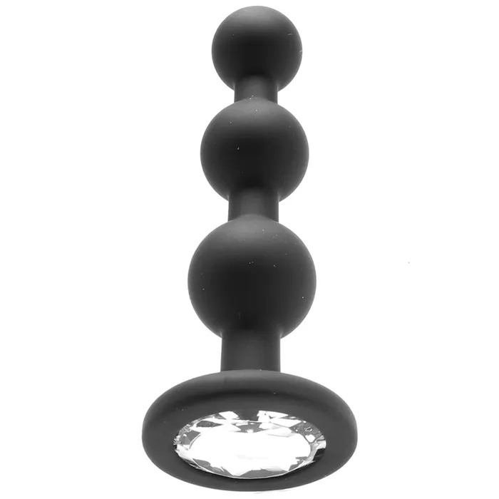 Shots Toys Ouch Silicone Beaded Diamond Butt Plug Anal