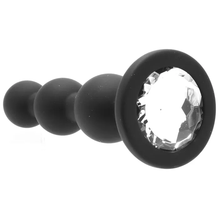 Shots Toys Ouch Silicone Beaded Diamond Butt Plug Anal Shots Toys Ouch Silicone Beaded Diamond Butt Plug Anal