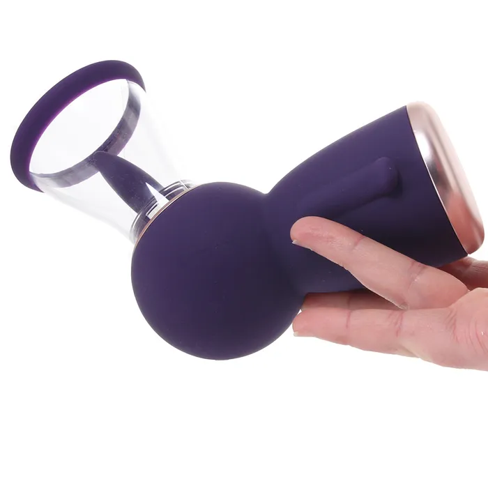 Shots Toys Vibrators Pumped Exquisite Vulva Breast Pump in Purple