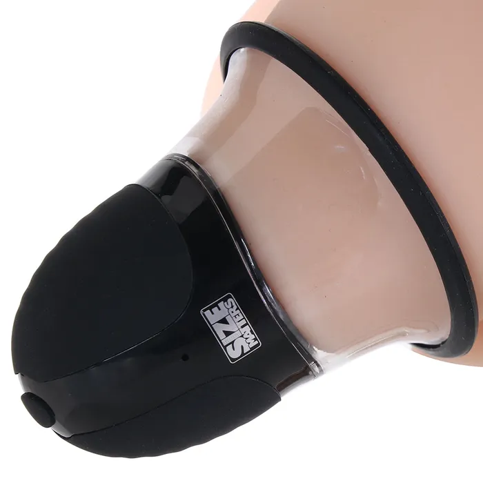 Size Matters Rotating Nipple Suckers in Black XR Brands Female Sex Toys