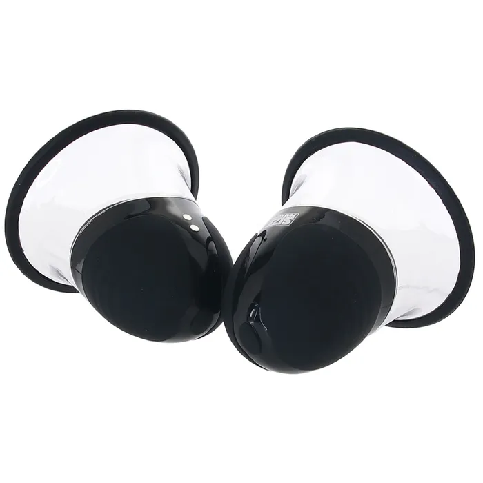 Size Matters Rotating Nipple Suckers in Black XR Brands Female Sex Toys