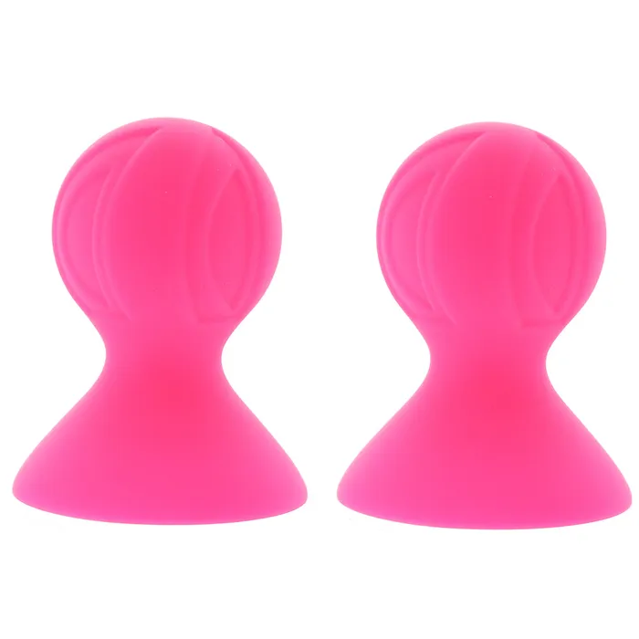 Size Up XL Silicone Nipple Suckers in Pink XGen Female Sex Toys