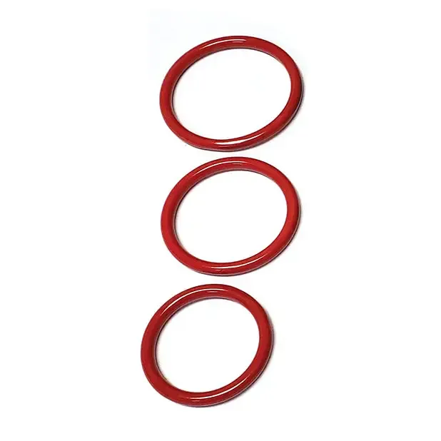 Spartacus Male Sex Toys Spartacus Seamless Stainless Steel Cring Red Pack Of 3 Spartacus Male Sex Toys Spartacus Seamless Stainless Steel Cring Red Pack Of 3