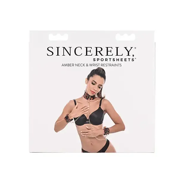 Sportsheets Vibrators Sportsheet Amber Neck and Wrist Restraint
