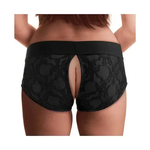 Strap U Female Sex Toys Strap U Lace Envy Crotchless Panty Harness