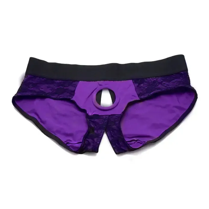 Strap U Female Sex Toys Strap U Lace Envy Crotchless Panty Harness