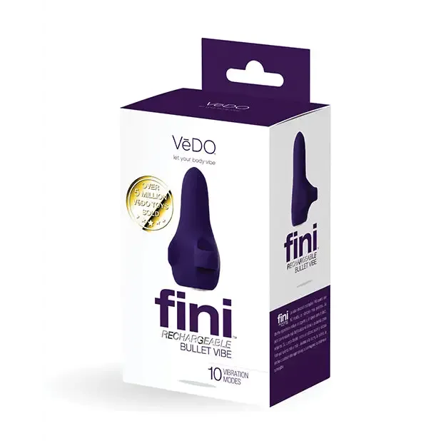 VeDO Fini Rechargeable Bullet Vibe Purple VDO Vibrators