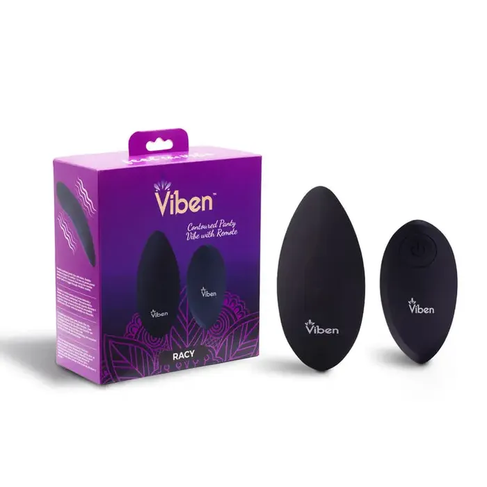 Viben Viben Racy 10 Function Panty Vibe Black Vibrators Viben Viben Racy 10 Function Panty Vibe Black Vibrators