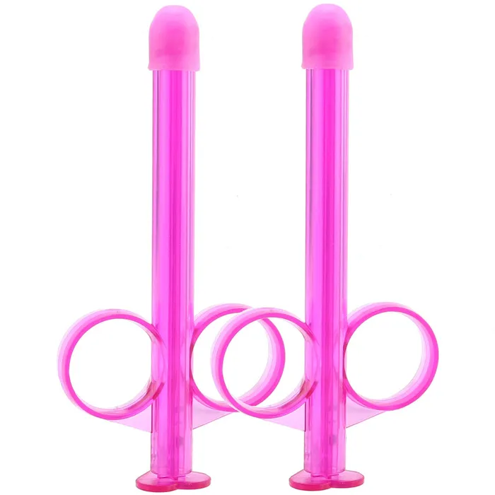 Vibrators CalExotics Lube Tube Applicator 2 Pack in Purple