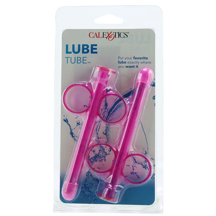 Vibrators CalExotics Lube Tube Applicator 2 Pack in Purple Vibrators CalExotics Lube Tube Applicator 2 Pack in Purple
