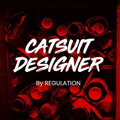 Vibrators Catsuit Designer REGULATION Custom