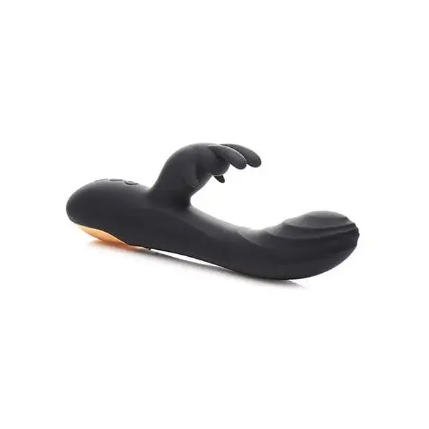 Vibrators Curve Toys Curve Novelties Power Bunnies Cuddles 10x Silicone Rabbit Vibrator Black Vibrators Curve Toys Curve Novelties Power Bunnies Cuddles 10x Silicone Rabbit Vibrator Black