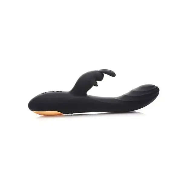 Vibrators Curve Toys Curve Novelties Power Bunnies Cuddles 10x Silicone Rabbit Vibrator Black Vibrators Curve Toys Curve Novelties Power Bunnies Cuddles 10x Silicone Rabbit Vibrator Black