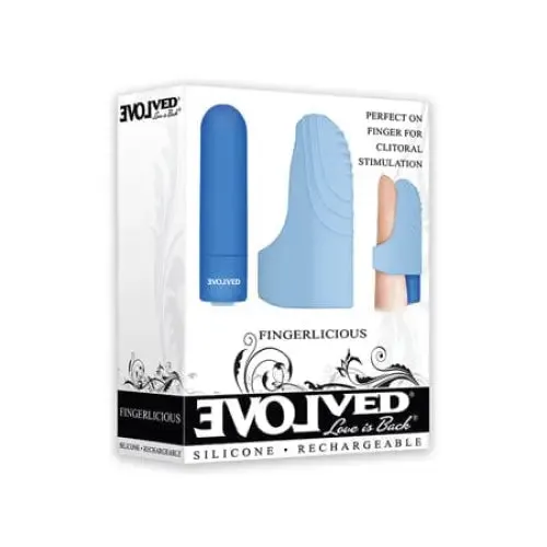 Vibrators Evolved Fingerlicious Rechargeable Finger Vibe Evolved