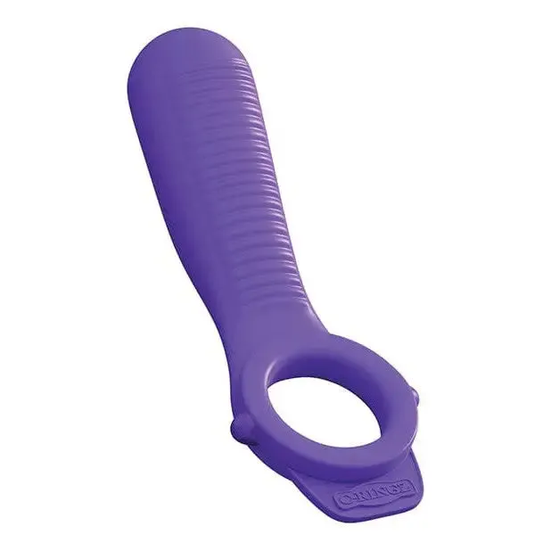 Vibrators Fantasy Cringz Ride N Glide Couples Ring Purple Fantasy Lingerie