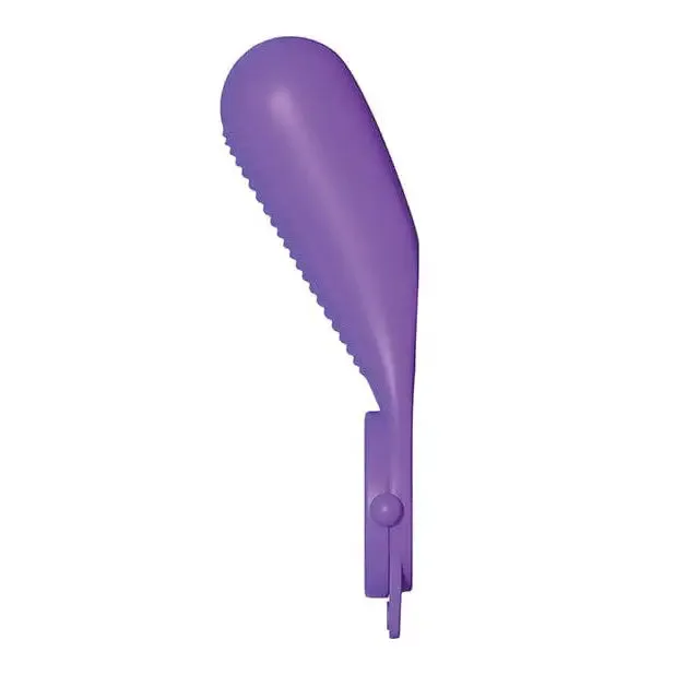 Vibrators Fantasy Cringz Ride N Glide Couples Ring Purple Fantasy Lingerie