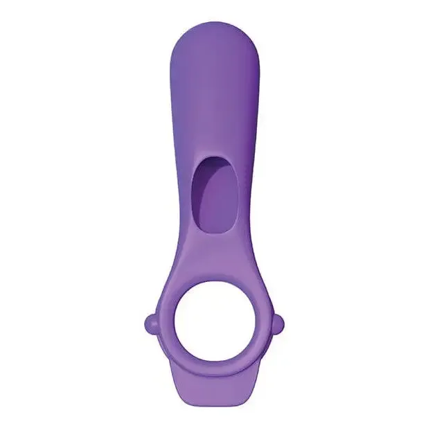 Vibrators Fantasy Cringz Ride N Glide Couples Ring Purple Fantasy Lingerie