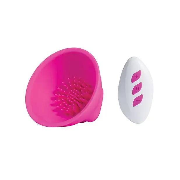 Vibrators Honey Play Box Nina Vibrating Nipple Suckers Pink
