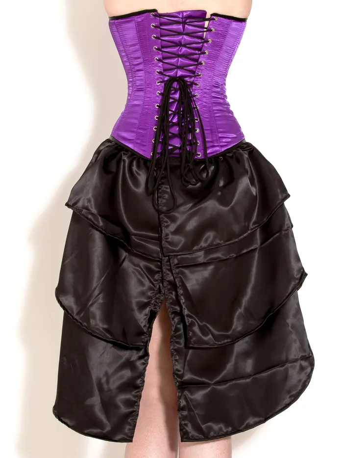 Vibrators HonourSkintwocom Ballroom Seductress Purple Satin Corset With Silky Black Skirt Tailing Vibrators HonourSkintwocom Ballroom Seductress Purple Satin Corset With Silky Black Skirt Tailing