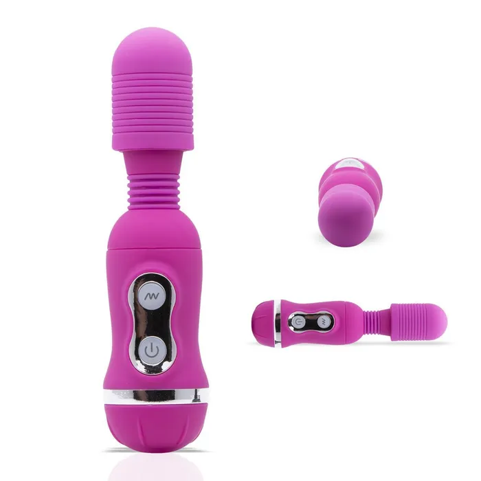 Vibrators Neojoy Neojoy Magic Mini Wand Vibrator 18Speed Functions Silicone Purple Vibrators Neojoy Neojoy Magic Mini Wand Vibrator 18Speed Functions Silicone Purple