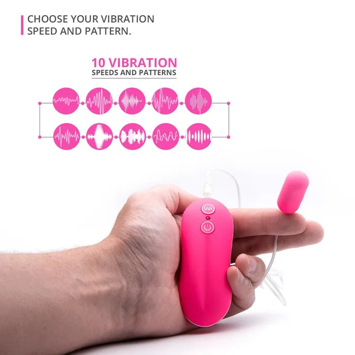 Vibrators Neojoy Vibrating Bullet Clitoral Vibrator 10Speed Functions Soft ABS Pink Neojoy