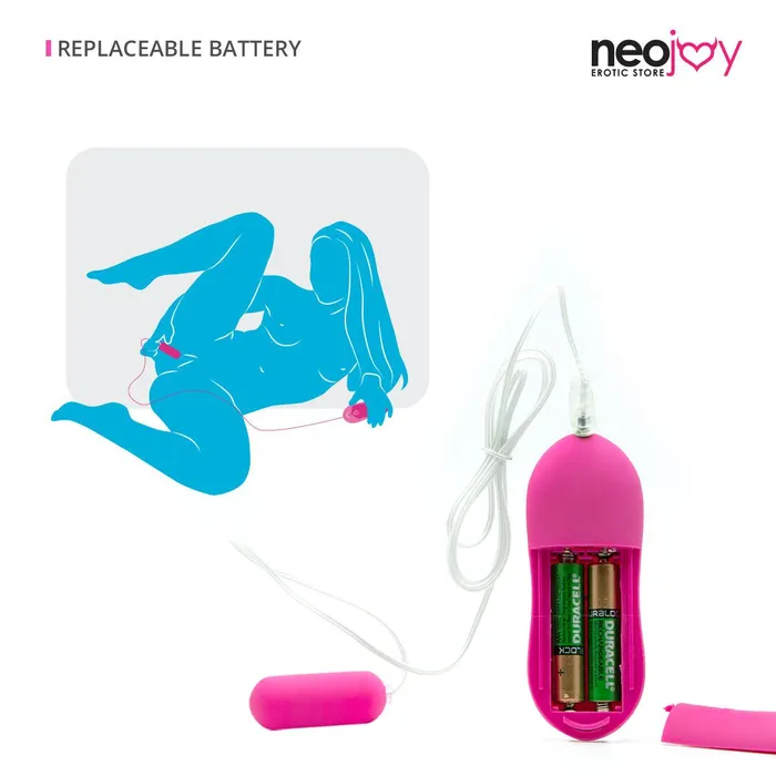 Vibrators Neojoy Vibrating Bullet Clitoral Vibrator 10Speed Functions Soft ABS Pink Neojoy