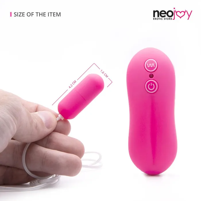 Vibrators Neojoy Vibrating Bullet Clitoral Vibrator 10Speed Functions Soft ABS Pink Neojoy